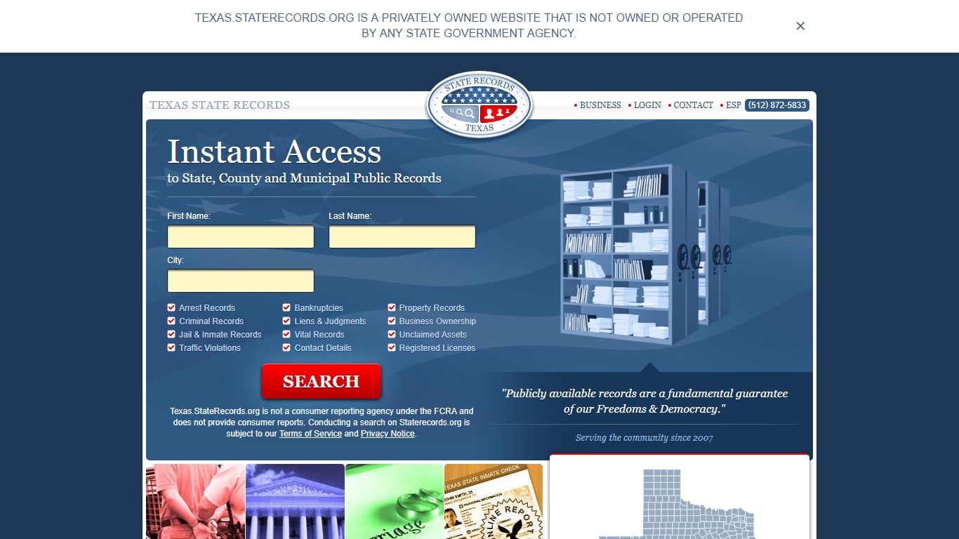 Anderson County Arrest, Court, and Public Records